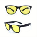 1pc Night Vision Glasses Classic Women Men Mirrored Fashion Anti Glare Sunglasses Outdoor Drivers Shades. 
