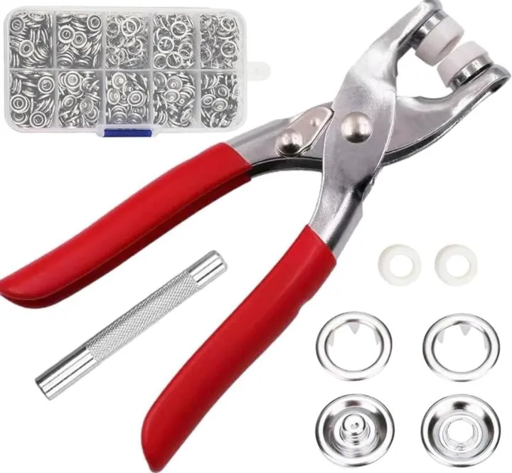 Randomiser Button Presser Tich button metal 50 pairs snap buttons press plier 9.5mm metal sets ...
