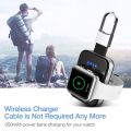 Portable Wireless Charger forWatch, Portable Charger 950mAh Smart Keychain Power Bank Compatible for  Watch Series 6, 5, 4, 3, 2, 1. 