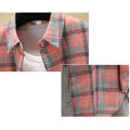 Plaid shirt women 2020 new Korean style all-match blouse loose long sleeve shirt. 