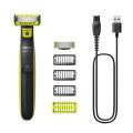 Philips Oneblade Face + Body QP2824/10 - 5 in 1 - Adjustable comb - Trim - Edge - Shave. 