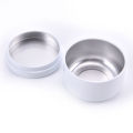 Candle Tin Round Metal Tin Box Candle Tin Aluminum Jar Storage Candle Travel Tin. 