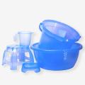 Diamond Transparent Bathroom Set (5 Pieces). 