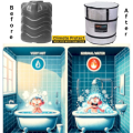 Thermal Water Tank Cover/Water Tank Insulation Jacket/Water Tank Heater Insulation Jacket Cover. 
