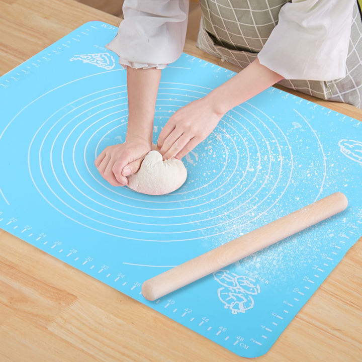 Mat For Roti Making Silicone Baking Mat for Pastry & Roti Rolling Extra Large with ...