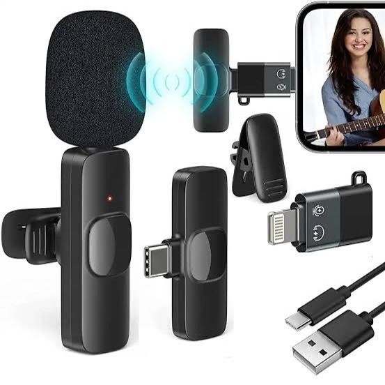 Wireless%20MIC%20K8%20SINGLE%20AND%20DUAL%20MICROPHONE%20Vlogging%20Mic%20with%20Microphone%20Accessories%20Video%20for%20Type%20C%20Android,%20IOS%20Lightining%20&%203.5mm%20Jack%20-%20Image%205