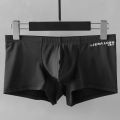 Mens Breathable Underwear Boxer Briefs Soft Shorts Bulge Pouch Underpants Dry And Comfortable Fit Non Marking Men Boxer Hot. 