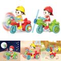 Electric Cool Cartoon Little Boy Tricycle Light Up Toys Wholesale. 