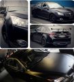 1 X 9 Feet Premium Black Matte Vinyl Car Sticker Wraps Satin Matt Sheet Foil Vehicle Decal Decoration Film Phone Cover Skin Air Bubble Free. 