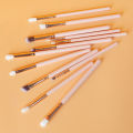 OTWOO - 12 PCs Eye Makeup Brushers Set (Pink). 