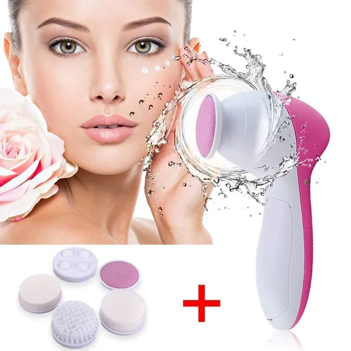 SP%20Dealz%205-in-1%20Electric%20Facial%20Exfoliator%20&%20Massager%20%E2%80%93%20Face%20Cleansing%20Brush%20Kit%20for%20Deep%20Cleaning,%20Smoothing%20&%20Skincare%20Massage%20for%20Women%20%E2%80%93%20Multicolor%20-%20Image%203