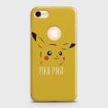 iPhone 7 Cover - SkinLee HQ Hard Case With Logo Hole - Pikachu - SKINLEE-644-1-244-4. 