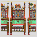 AL-SADIQ TRADERS | Wooden Traditional Chair Village Style Traditional Chinioti Village Chairs Fancy Colourful Chair Handmade  Wooden Chairs For Living Room customized. 