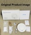 Meross (GS559AH) Interlinked Smart Smoke Alarm Kit, EN14604, Smoke Detector with Hub, Low Battery Alert Silence Button, Smoke Alarms for Home, Replaceable Battery, Apple HomeKit, SmartThings Supported, 2.4GHz Only. 