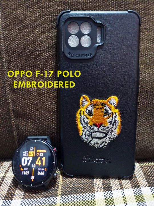 Oppo%20F17%20Pro%20Leather%20Embrodary%20phone%20cover%20-%20Image%205