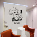 Cartoon Dental Wall Stickers Removable Wall Decals For Dental Clinic Decorative Wall Decals Wallpaper Stickers Murals ID#4814. 