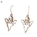 Halloween Gothic Ghost Spider Skull Earrings Female Horrified Funny Eardrop. 