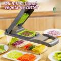16-in-1 Mandoline Slicer & Vegetable Chopper | Multifunctional Grater, Cutter, Dicer & Shredder for Fast Food Prep. 