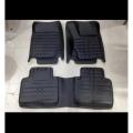 5D Floor mats Toyota Rivo all models black. 