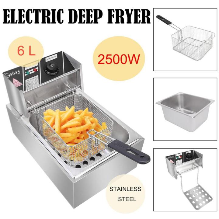 Commercial 6L Electric Deep Fryer Daraz.pk