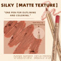 【2024】 QIBEST 12 Pcs/Set Lip Liner Pencil Nude Matte Lipliner Contour Lipstick Waterproof Long Lasting Lip Pencil Tint Makeup Tools. 
