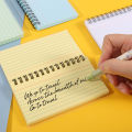 50Sheets/Book Simple Style Horizontal Line Notebook Creative Tearable Coil Book Journal Notebooks Students Stationery Office Supplies. 