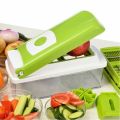 12pcs Set Nicer Dicer Plus Multi-Function Kitchen Tool Vegetables Fruits Dicer Food Slicer Cutter. 