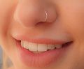 Sterling Silver (chandi) simple nose ring for Baby Girls, Girls and Women Sterling Silver Nose Ring. 