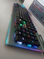 HP GK520 Wired Mechanical Gaming Keyboard, RGB Backlit USB Keyboard BLUE SWITCH. 