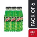 Mountain Dew Bottle 345 ml  1 pack 6 bottles. 