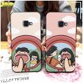 Back Cover Full wrap Phone Case For Samsung Galaxy Xcover4/SM-G390 Shockproof Graffiti Silicone Couple Protective TPU. 