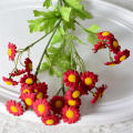 Chamomile Artificial flowers Little Small Silk flowers Colorful Daisy bouquet for Home garden DIY party Wedding Photo props Flower arrangement. 