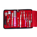 Professional Manicure Pedicure Grooming Kit  Stainless Steel tools 15 pcs. 