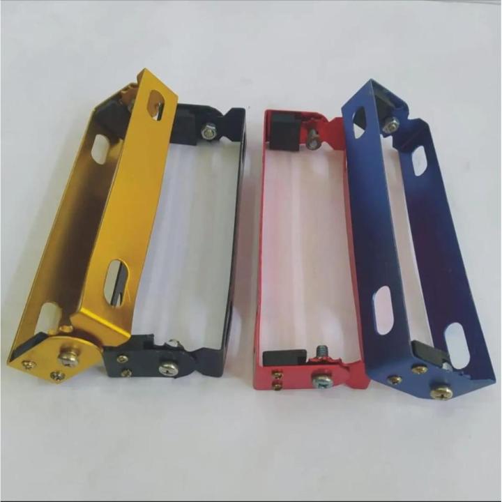 Adjustable cafe racer metal number plate stand for Honda cd70 & Honda cg125 universal motorcycle