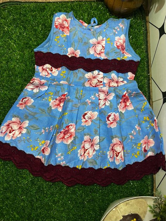 Cotton%20Printed%20Summer%20Baby%20Frocks%20%20Available%20In%20Multicolor%20Baby%20beautiful%20frock%20babywear%20%7C%20Graceful%20Toddler%20Dress%20%7C%20Stylish%20and%20Premium%20Quality%20Kids'%20Frock%20%20%7C%20Printed%20frocks%20%7C%20Half%20sleeve%20dresses%20%7C%20Summer%20frocks%20%7C%20Children's%20dresses%20-%20Image%203