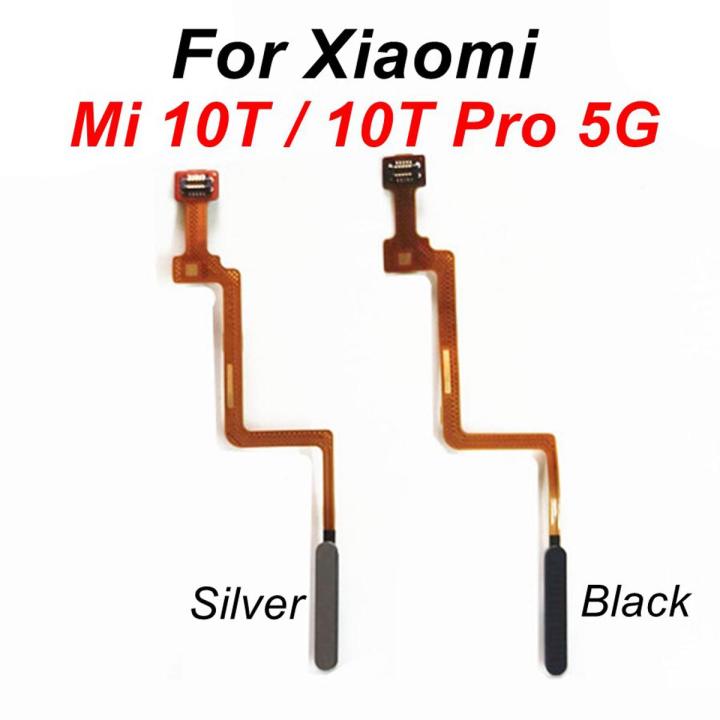 For Xiaomi Mi 10T Pro 5G FingerPrint Sensor Button Touch ID Scanner Key Flex Cable Ribbon Mi10t Replacement M2007J3SY M2007J17C