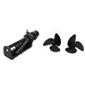 2x RC Boat Spare Parts Propeller Set for Flytec 2011-5 & 1x Spray Water Thruster for RC Fishing-Boat Jet Pump DIY. 