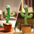 Rechargeable Cactus Baby record toy Cactus baby toy Dancing CactusToy,Talking Cactus Toys for Kids That Repeats Your Words,Dancing Cactus Plush for Babies Talking & Repeating Home Decoration Children's. 