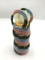 MiniMe Pack of 3 Crochet Fancy Feeder Bottle Cover / Feeder Covers for Small, Medium and Large Size bottle with Ring Handle (Qureshia Work). 