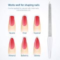 Nail File Metal Nail Filler Plastic Long Handle Nail Buffer Filler Nail Care Manicure And Pedicure Tools (white) Nail Filer For Professional & Home Use. 