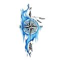 Tattoo Lasts 15 Days Waterproof Tattoo Stickers-&gt;[Magic Tattoo (temporary Tattoo)] High-end & Super Camouflage Dark. 
