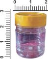 5 Plastic Jars-clear & Transperent-100g- For food/grain Storage. 