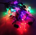 STAR FAIRY LIGHT MULTICOLOR LED STAR FAIRY LIGHT ( 18 STARS ELECTRIC FAIRY LIGHT ). 