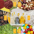 2.5L/5 Litre Sealed Storage Bag Rice Packaging Bag Grains Moisture-Proof Insect-Proof Transparent Thickened Portable Food-Grade Bag. 