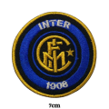 Inter Milan Embroidered Iron On Patch Sew On Badge Bags Caps Jeans and Jackets. 