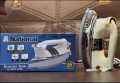Inverter iron 400 watt 2.2amp energy consumption, 1 year warranty, heavy weight dry iron. 