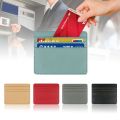 Women Men Wallet Case Coin Pouch Case Bag Leather Business Card Wallet ID Card Holders Money Pocket Card Package. 
