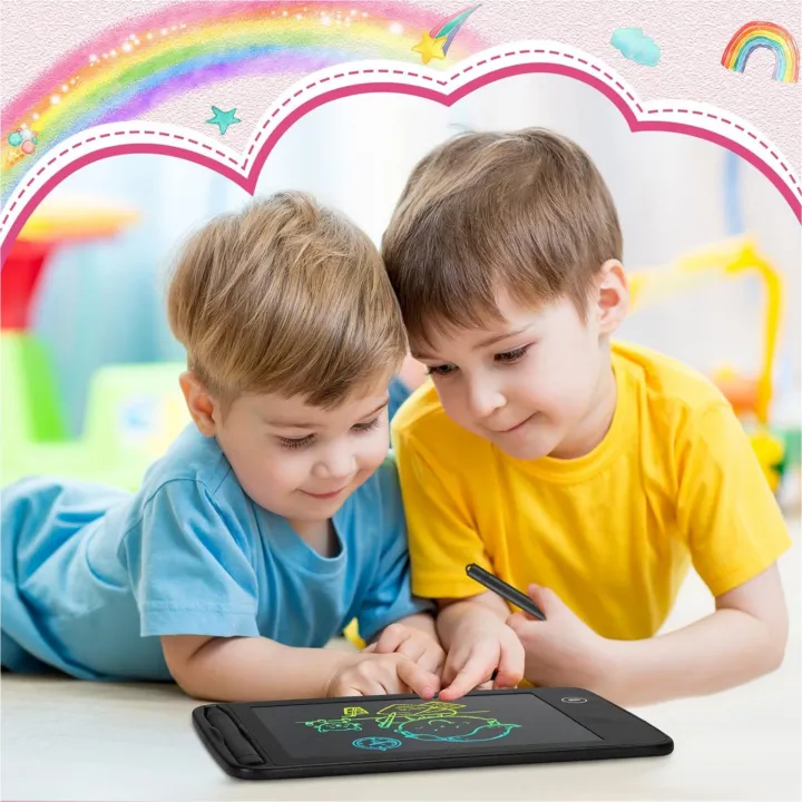 Colorful%2010-inch%20LCD%20Drawing%20Tablet%20for%20Kids%20-%20Educational%20Drawing%20Pad%20with%20Stylus,%20Protective%20Screen%20&%20Key%20Lock,%20Ideal%20Travel%20Companion%20for%20Children%203-8%20Years%20-%20Image%208