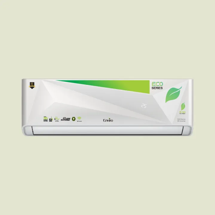 Enviro%20DC%20Inverter%20AC%201.0%20Ton%20T3%20Compressor%20%7C%20R410%20Gas%20-%20Energy%20Efficient%2075%25%20Saving%20%7C%20WiFi%20Smart%20AC%20Pakistan%20%7C%20Heat%20&%20Cool%20%7C%20Ampere%20Lock%20%7C%20Self%20Cleaning%20%7C%20Free%20Installation%20%7C%20%2015%20Years%20Warranty%20(EAC-12%20ECO)%20-%20Image%202