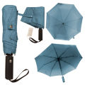 High Quality Fully Open Close Automatic Folding Umbrella for Rain and Sun Protection. 